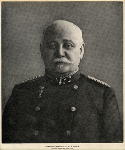 106109 Portret van J.C.H.A. Quack, geboren 1857, lid van het Hoog Militair Gerechtshof te Utrecht (1914-1924), ...